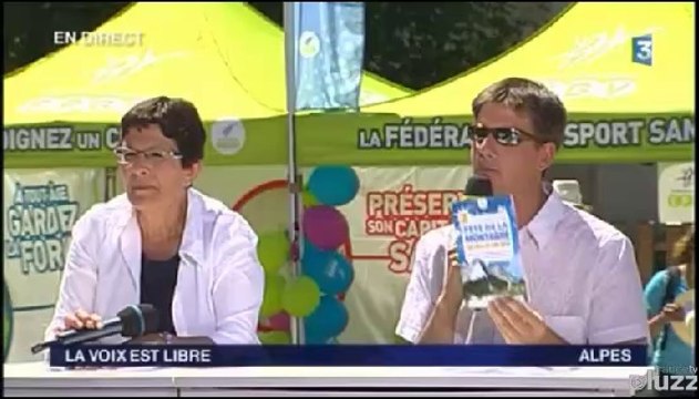 Partie 2 - La voix est Libre en direct d'EuroNordicWalk Vercors sur France 3 Alpes