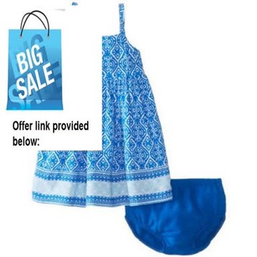 Cheap Deals Nautica Baby-Girls Infant Rayon Challis Border Print Dress Review