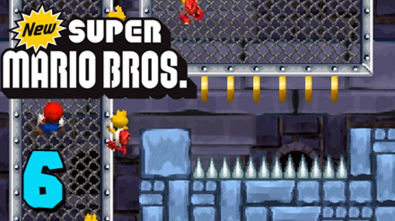 German Let's Play: New Super Mario Bros ★ #6