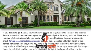 You may also want to check Tampa area real estate companies