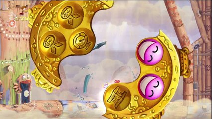 Rayman Origins - Grottes grognonnantes - Niveau 2 : A bout de souffle