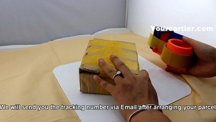 Sale Faux Parcel of Cartier rings packing and shipping