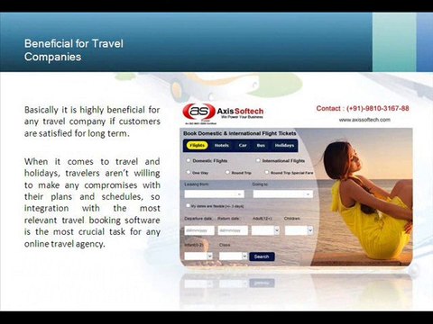 Axis Softech - Travel Reservation Software, Travel Portal Development