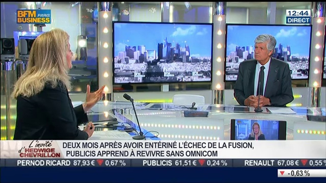 Maurice Lévy, Publicis Groupe, dans l'invité de BFM Business – 25/06