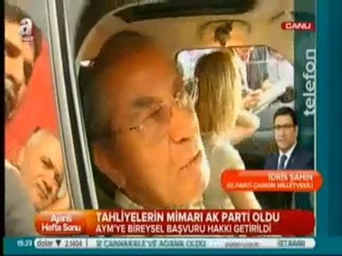 Telefon Bağlantısı: Ak Parti Çankırı Milletvekili İdris ŞAHİN Balyoz Tahliyelerini Değerlendiriyor