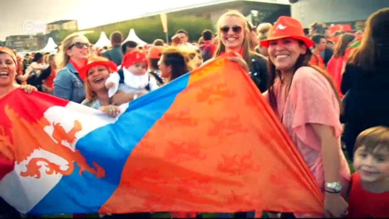 Fußballbegeisterung in Amsterdam | Euromaxx - Der WM-Reporter