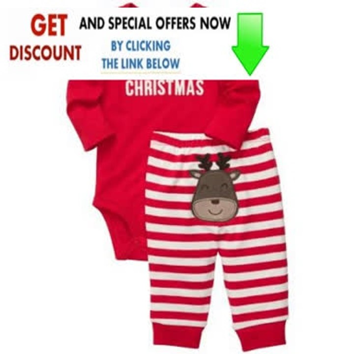 Cheap Deals Carter's My First Christmas Bodysuit Pant Set Review