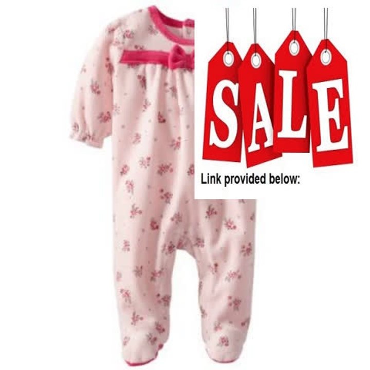 Cheap Deals ABSORBA Baby-Girls Newborn Flowers V Footie Review