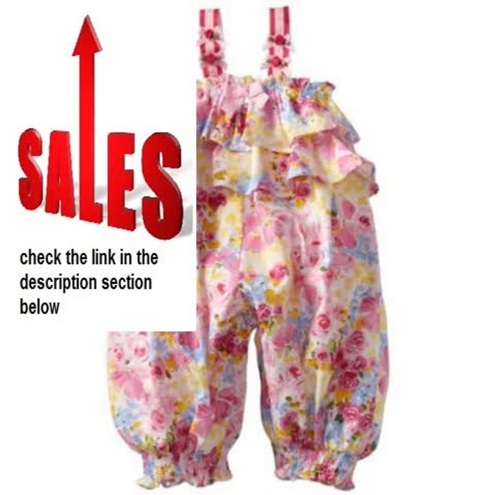 Cheap Deals Bonnie Baby Girls Infant Glitter Floral Coverall Review