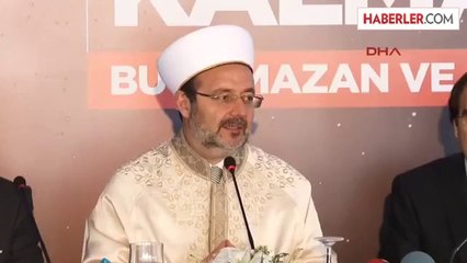 2diyanet İşleri Başkanı Görmez: İftar Sofraları İsraf Sofralarına Dönüştürülmemeli