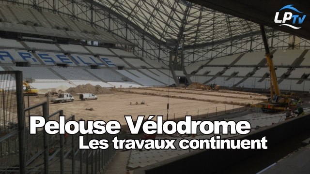 Pelouse Vélodrome : les travaux continuent