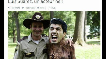 Coupe du Monde : La morsure de Suarez détourné avec humour