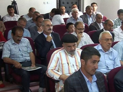 TALAS'TA MUHTARLARLA İLK TOPLANTI