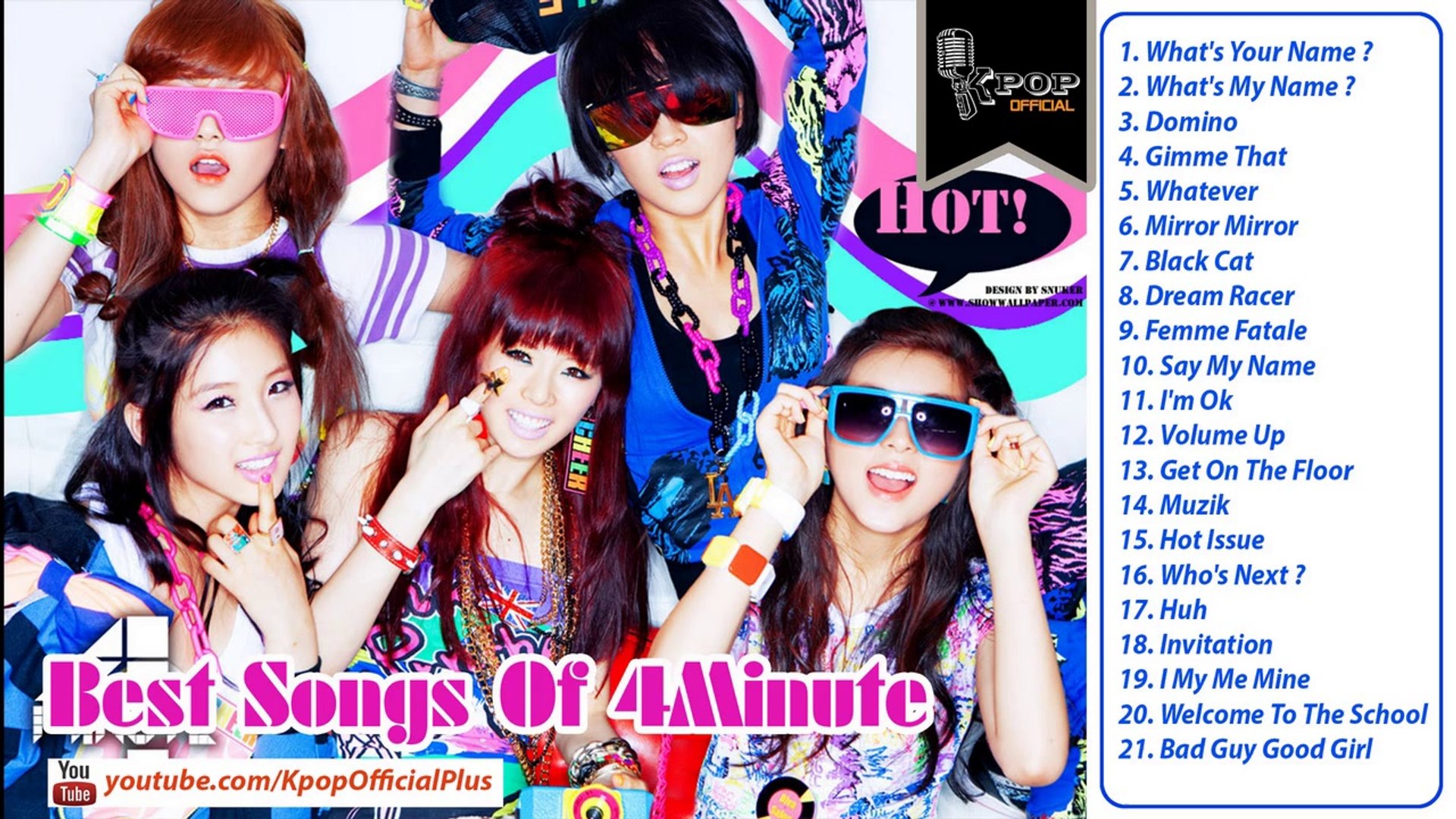 4minute Best Songs Of 4minute Collection 14 4minute S Greatest Hits Video Dailymotion