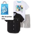 Cheap Deals Calvin Klein Baby-Boys Infant Shirt with Tee and Short Review