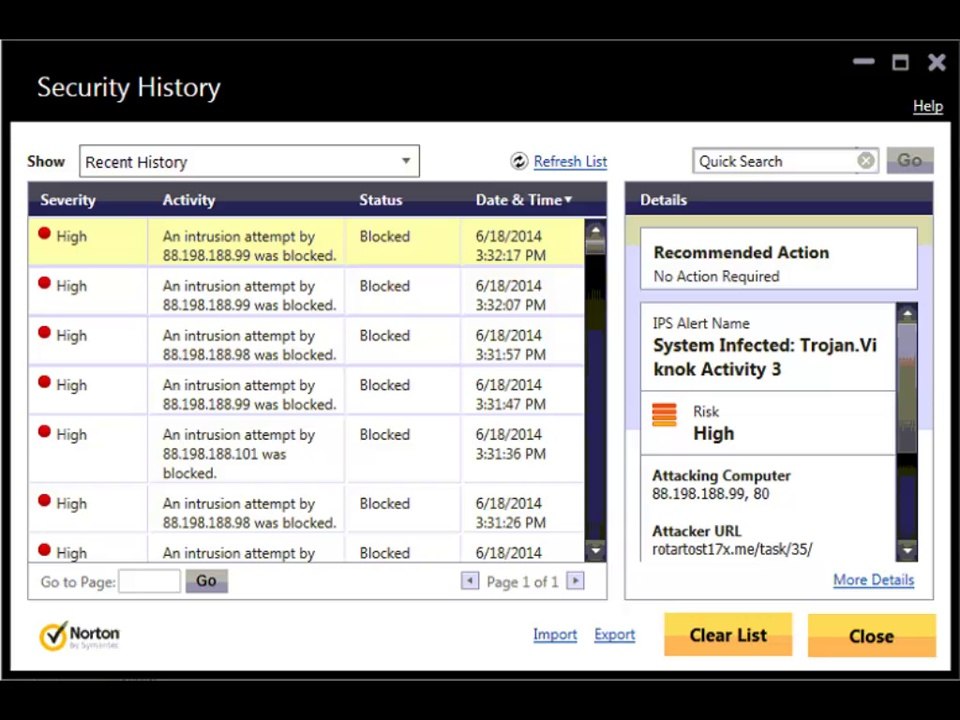 Remove Trojan Viknok activity 3