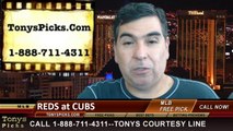 MLB Odds Chicago Cubs vs. Cincinnati Reds Pick Prediction Preview 6-25-2014