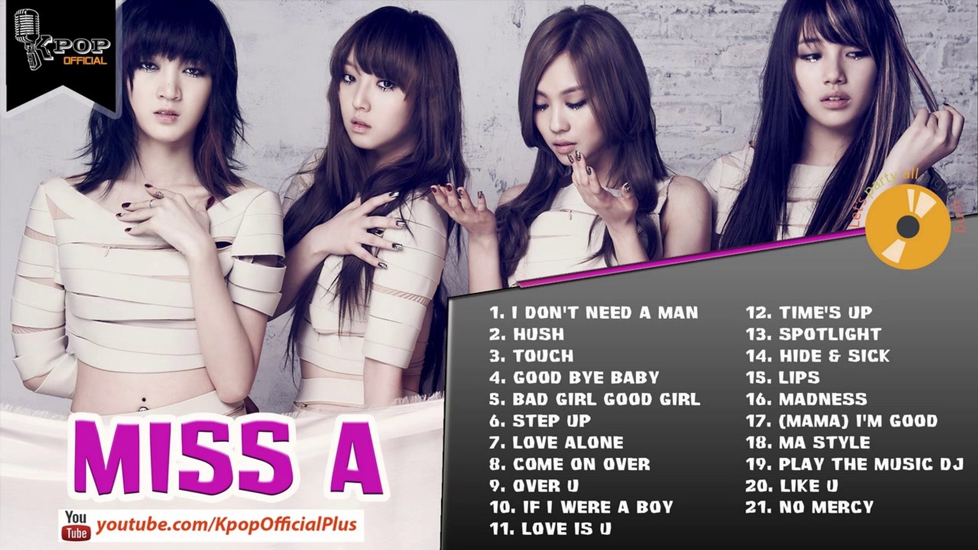 Miss A│ Best Songs of Miss A Collection 2014 │Miss A's Greatest Hits -  video Dailymotion