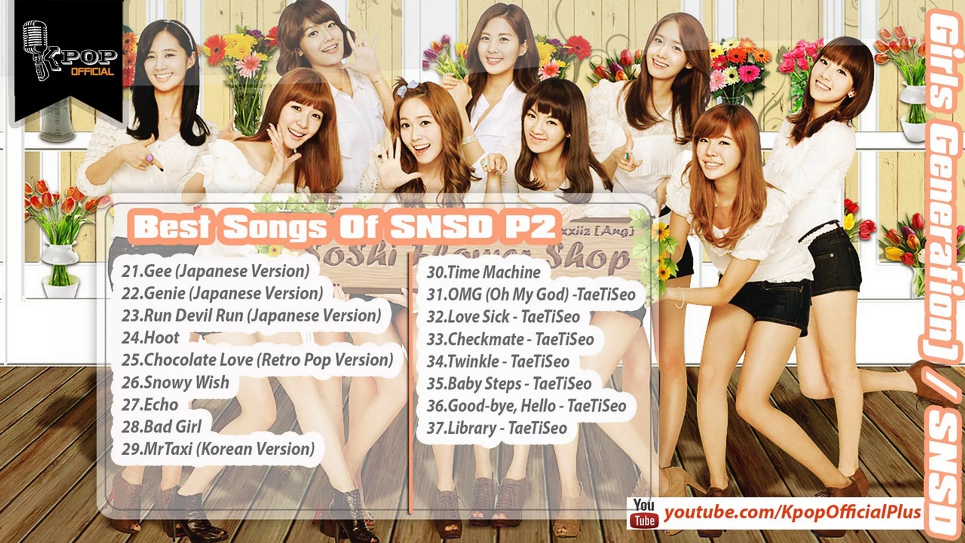 SNSD│ Best Songs of SNSD Collection 2014 P2 │SNSD's Greatest Hits, image size:1920x1080