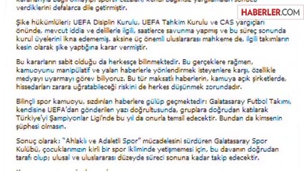 G.Saray: 2010-11'de Şike Yapıldığı Gerçeği Değişmeyecek