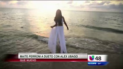 Maite Perroni A Dueto Con Alex Ubago