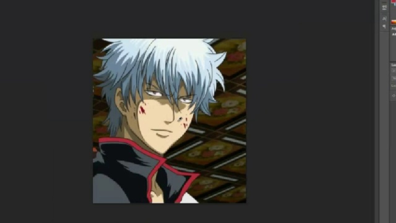 Coloring Gintoki