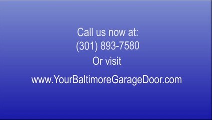 In Need Of Garage Door Repair Burtonsville MD?