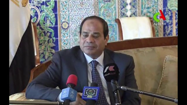 Egypt's newly-elected Sissi in Algieria on first state visit