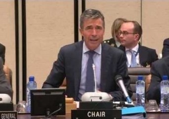 Rasmussen Says ISAF 'On Track' for Security Handover
