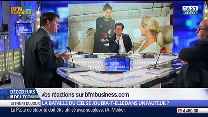 La bataille du ciel se jouera-t-elle dans un fauteuil ?, dans Les Décodeurs de l'éco - 25/06 1/5