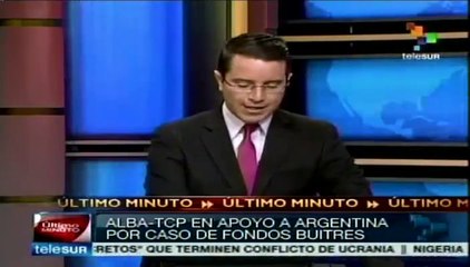 Toda la solidaridad de los países de ALBA para Argentina