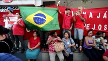 Thousands Brazilian homeless protests in Sao Paulo