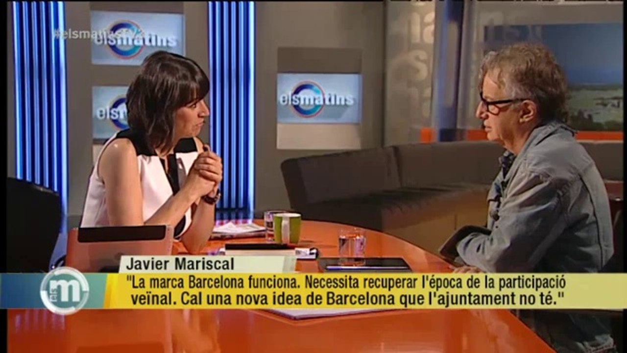 TV3 - Els Matins - Javier Mariscal: "És terrible el que s'està fent a València amb la llengua"