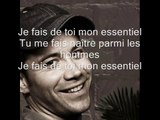 Emmanuel Moire - Mon essentiel (Lyrics / Paroles)