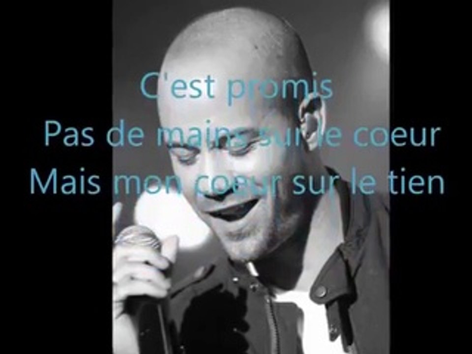Emmanuel Moire - Promis (Lyrics / Paroles)