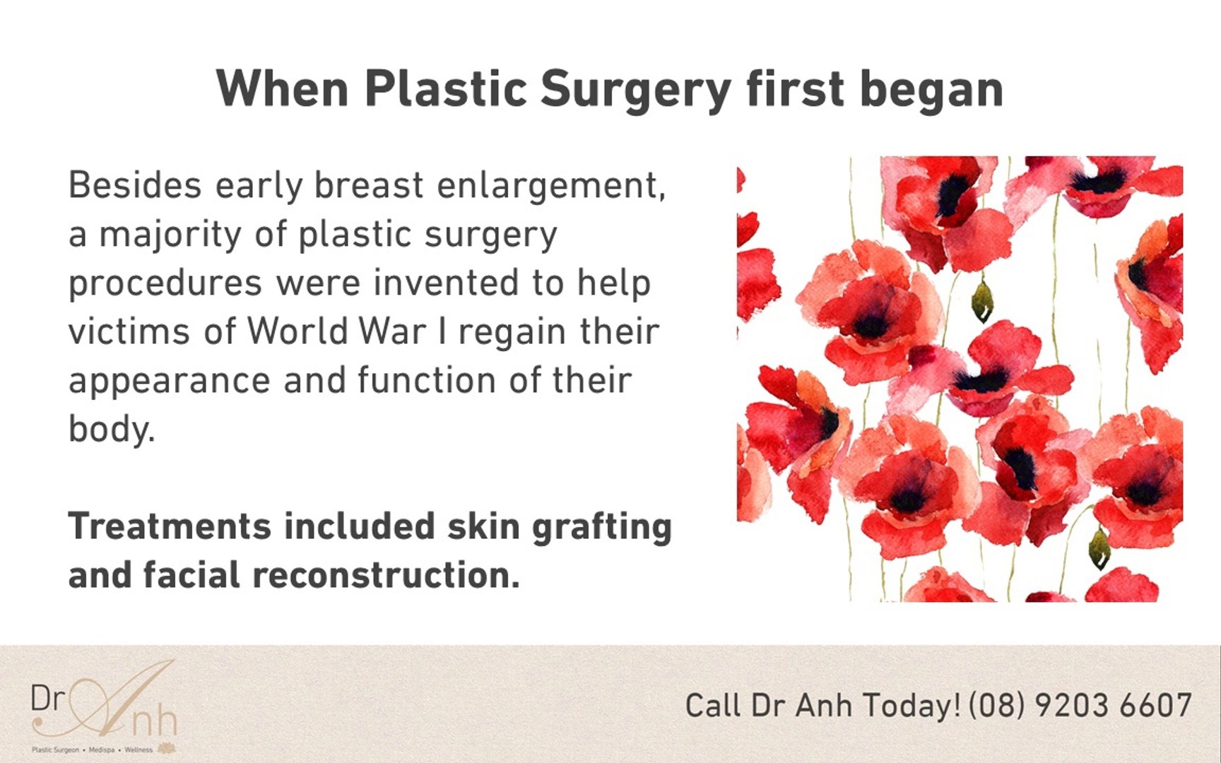 The Origins of Plastic Surgery