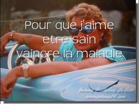 Johnny Hallyday - L'envie (Lyrics / Paroles)