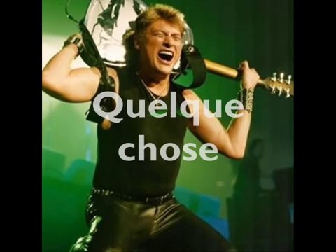 JOHNNY HALLYDAY - QUELQUE CHOSE DE TENNESSEE (Lyrics / Paroles)