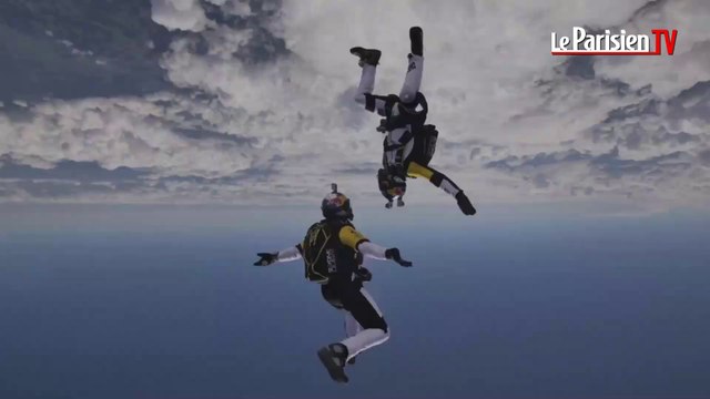 Ils ont sauté à 10 000 mètres au-dessus du Mont-Blanc