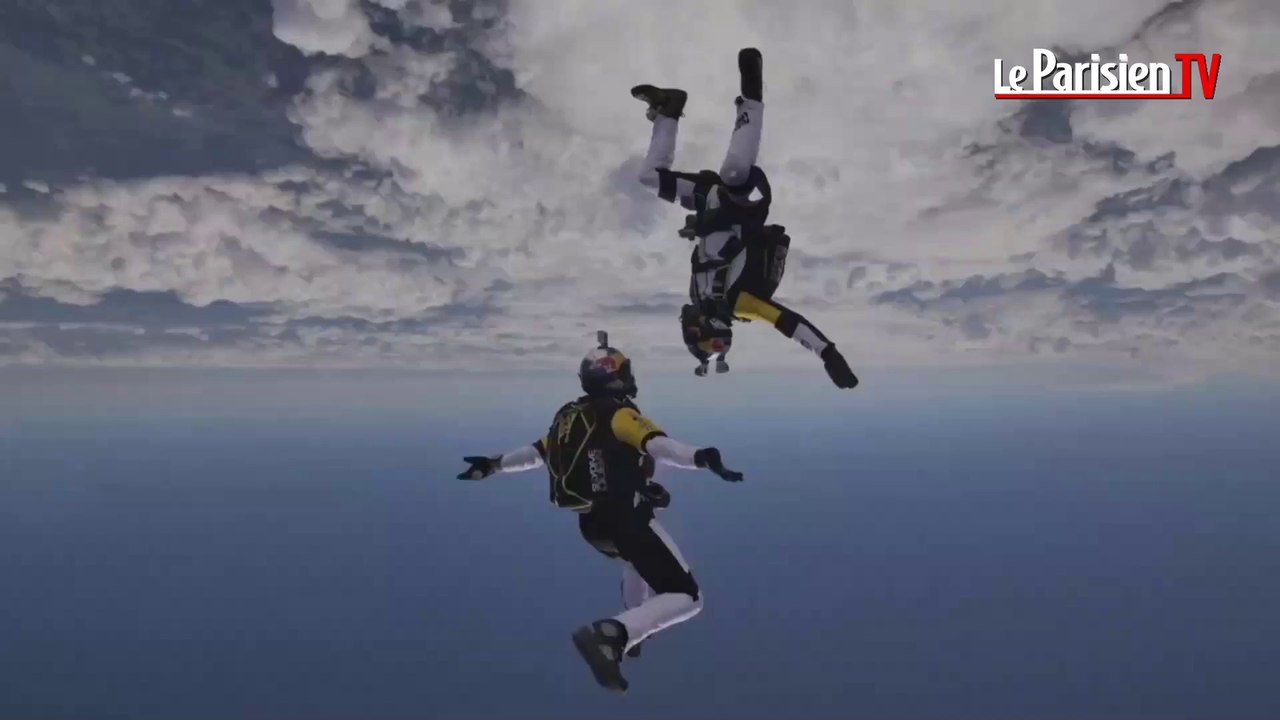 Ils ont sauté à 10 000 mètres au-dessus du Mont-Blanc