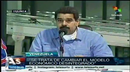 Maduro aboga por la industrialización de los productos venezolanos