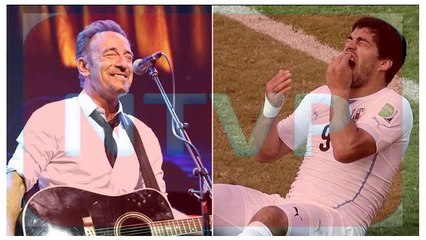 Bruce Springsteen también opinó de la mordida de Luis Suárez