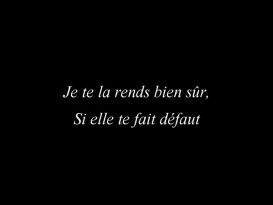 Emmanuel Moire - La blessure (Lyrics / Paroles)