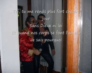 Johnny Hallyday - Vivre pour le meilleur (Lyrics / Paroles)