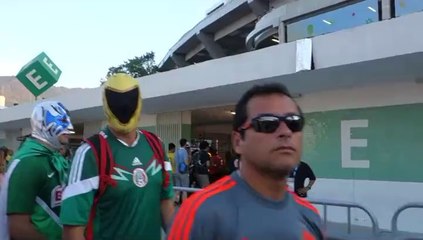 COUPE DU MONDE DE FOOTBALL: Entree devant le Maracana a Rio de Janeiro.