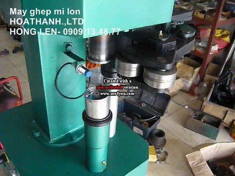 Máy ghép mí lon nhôm, lon thiếc, máy viền đáy lon, nắp lon cá hộp thịt hộp bằng khí nén GT-4A2