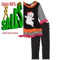 Cheap Deals Rare Editions Baby Girls Infant Ghost Applique Legging Set Review