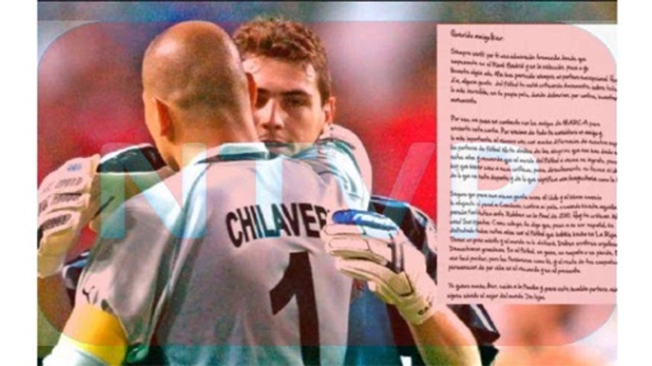 Carta de Chilavert a Casillas: "Deberían hacerte un monumento"