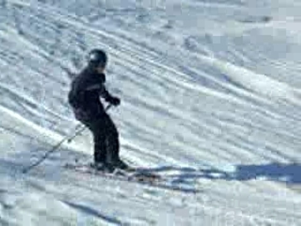 chute de ski