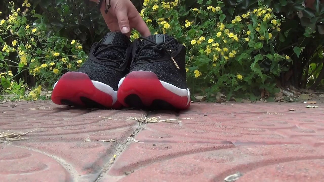 Air Jordan Future Premium "Breds" Glow+Free Shipping